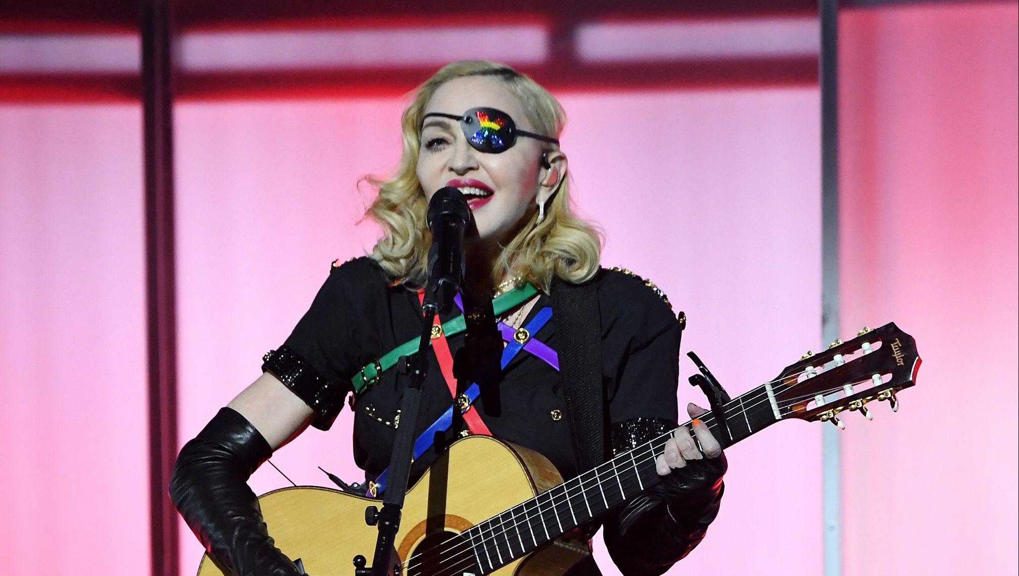 Madonna performs during WorldPride NYC 2019