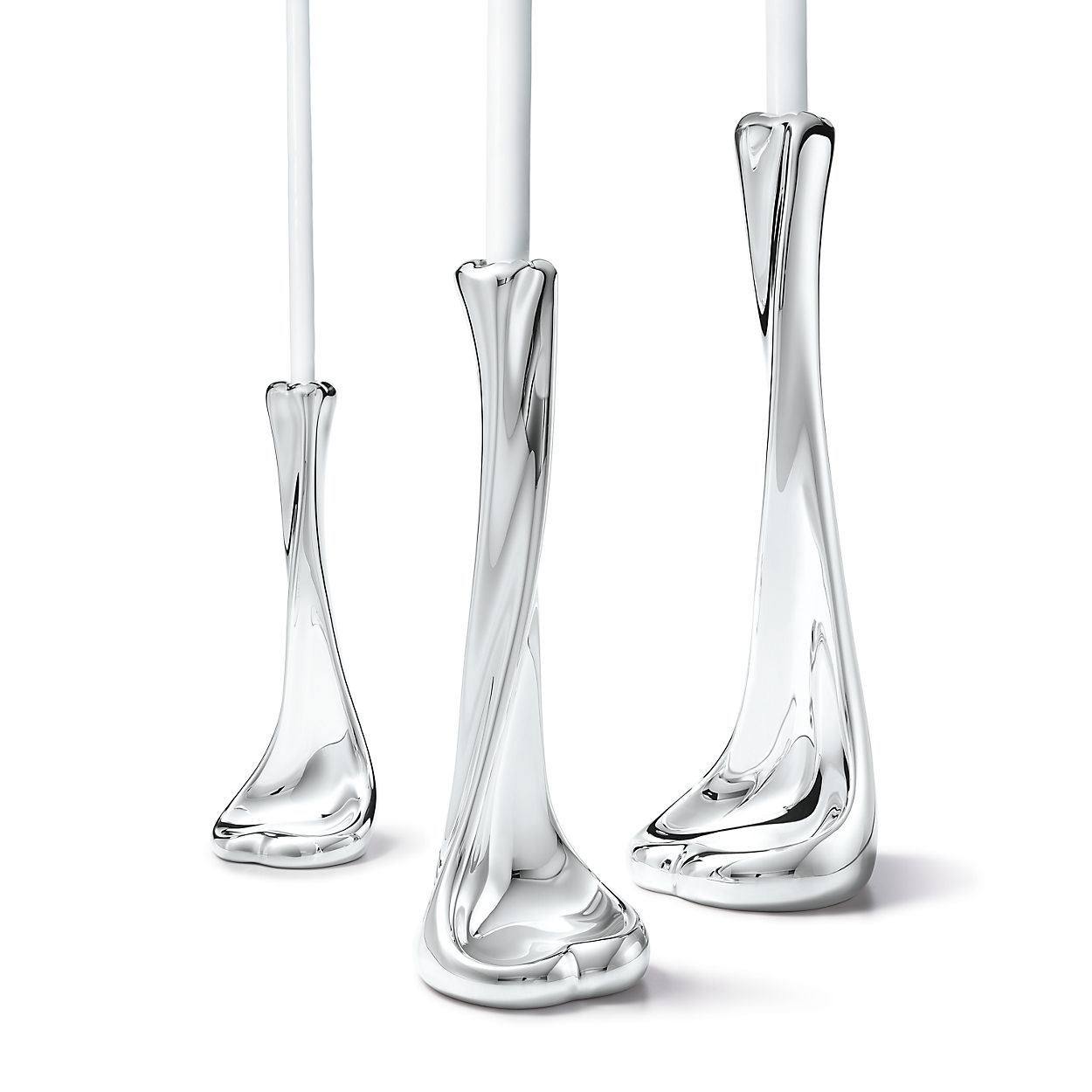 Elsa Peretti® Bone Candlestick. Courtesy Tiffany & Co.