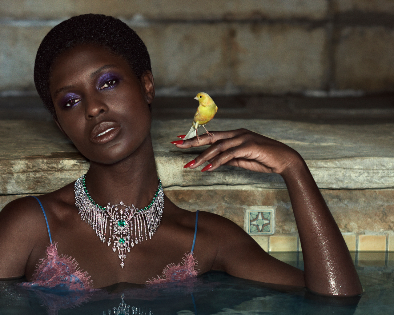 Jodie Turner-Smith GucciHigh Jewelry
