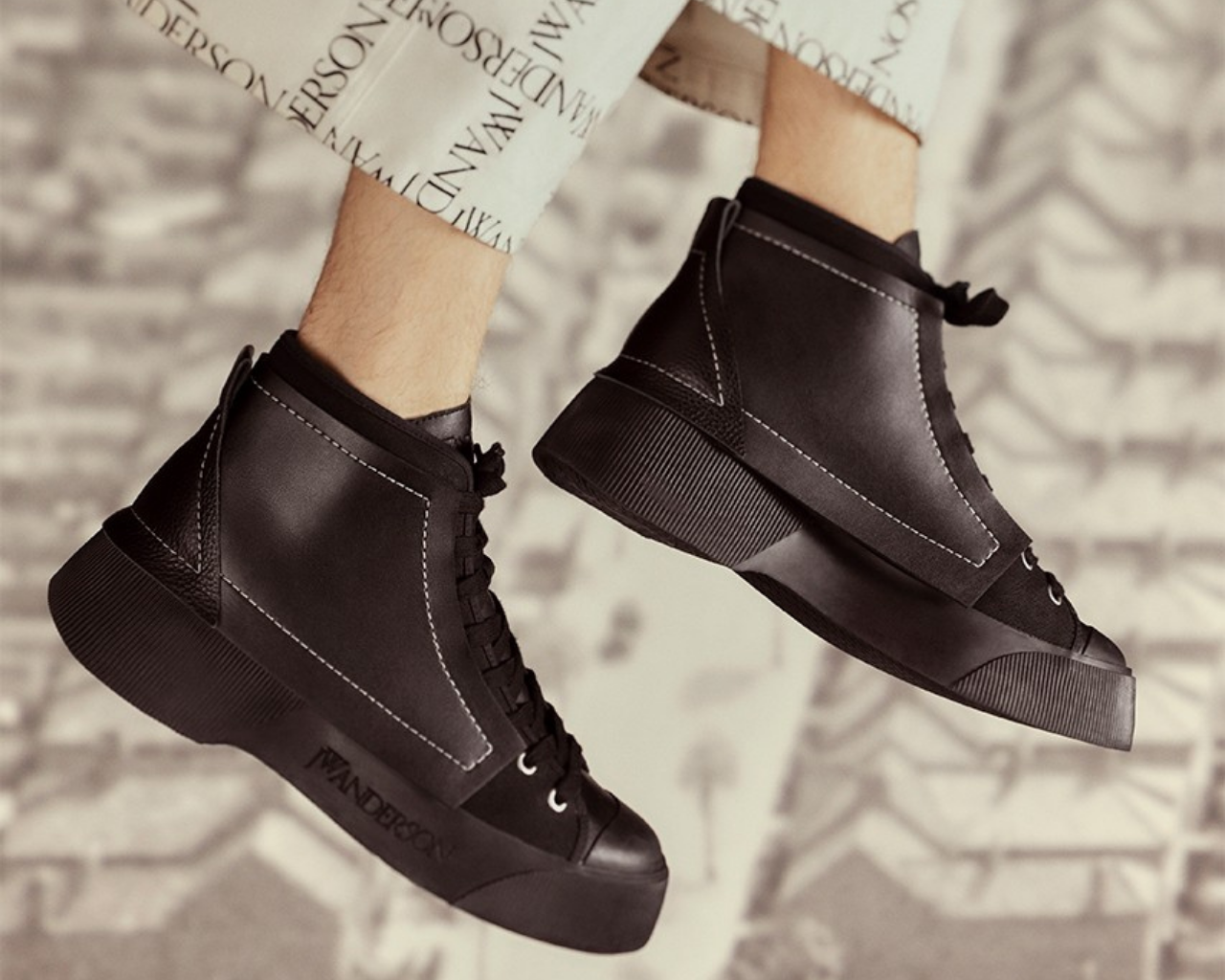 JW Anderson's First-Ever Sneaker: Details, Pics - Grazia