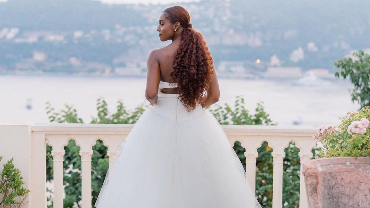 Issa Rae wedding: the actress wore 2 Vera Wang wedding dresses in the South  of France