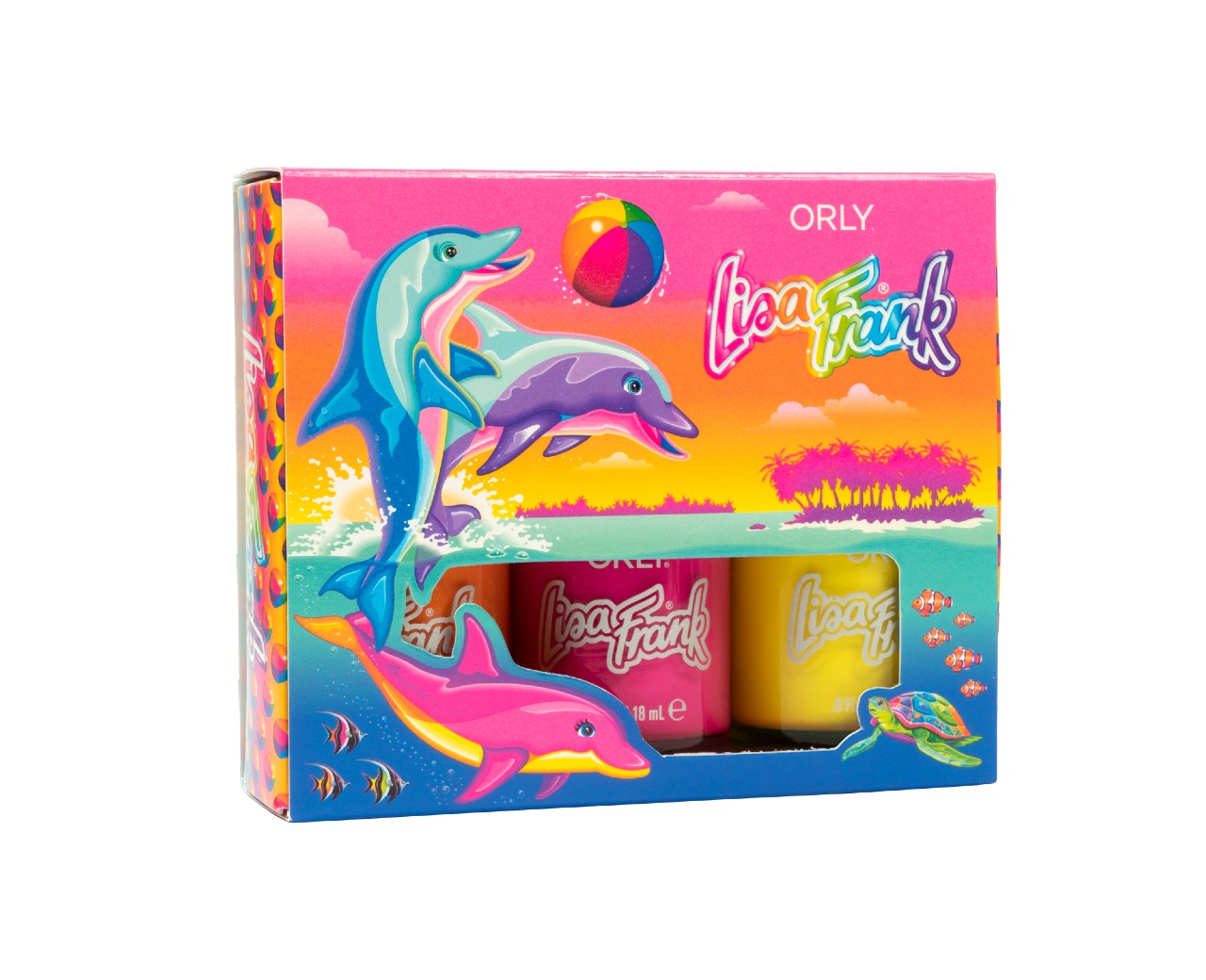 Lisa Frank x ORLY Nail Collection Launch Announcement Grazia