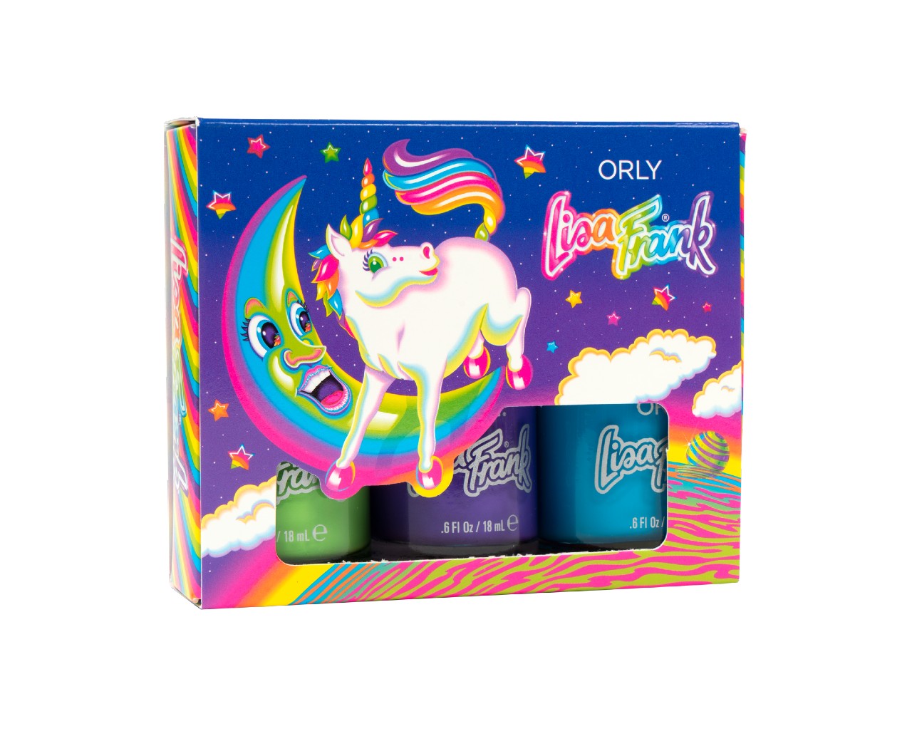 Lisa Frank x ORLY Nail Collection Launch Announcement Grazia
