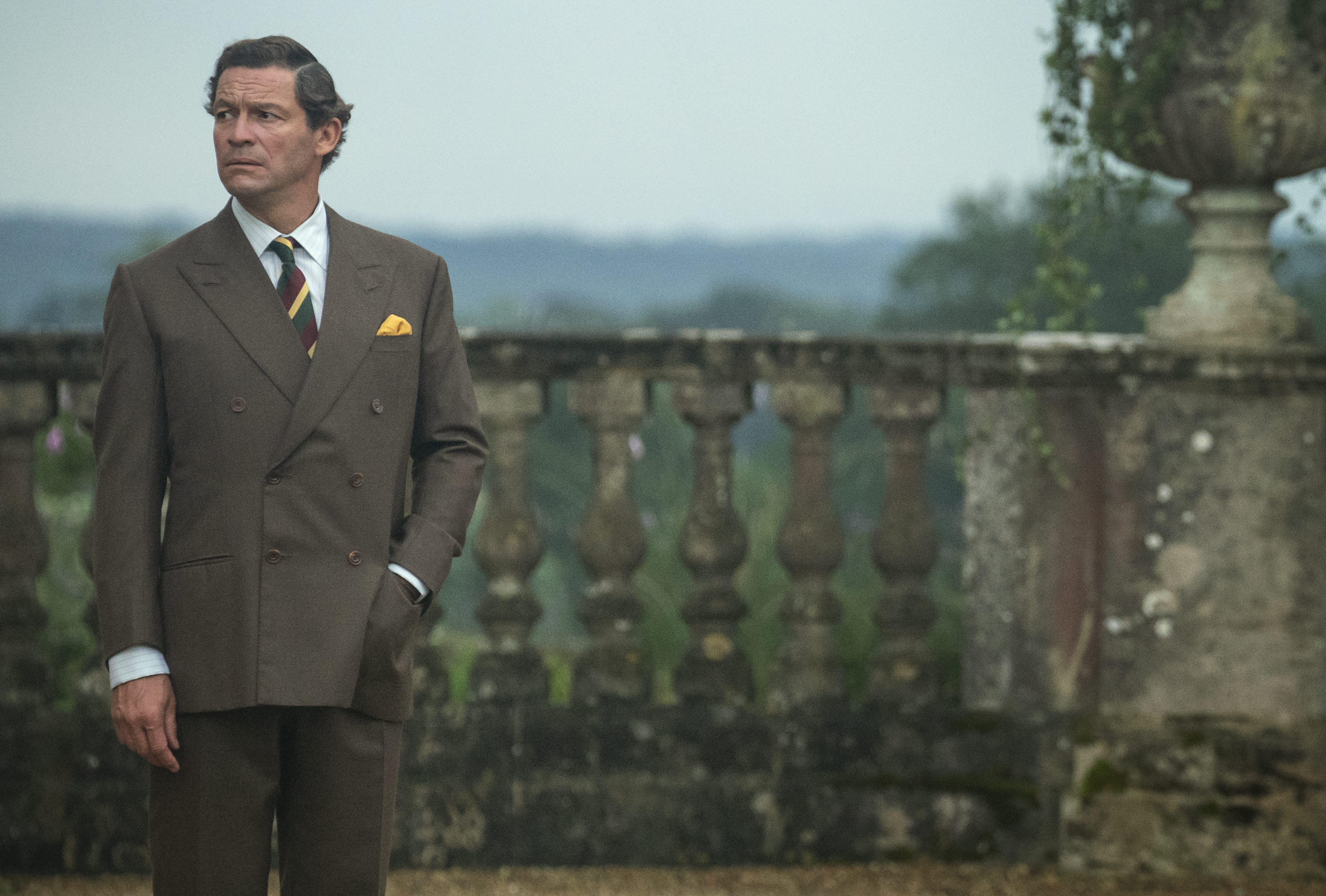 Dominic West in The Crown