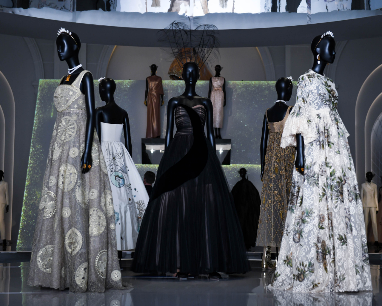 Inside Christian Dior: Designer of Dreams Exhibition Event - Grazia USA