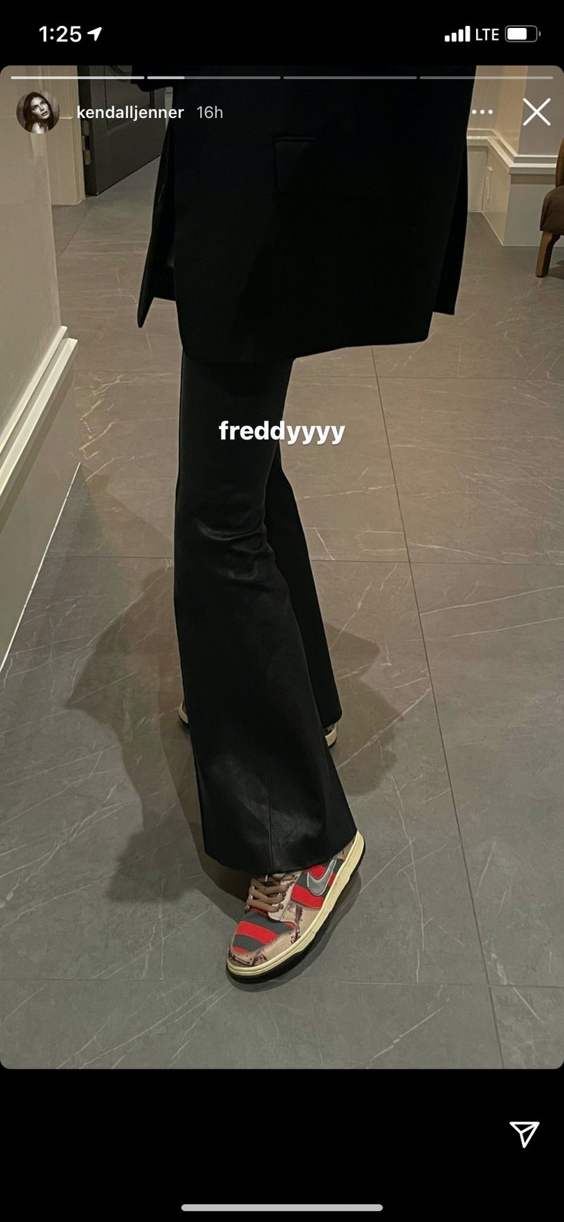 Kendall Jenner And Travis Scott'S Freddy Krueger Sneakers Cost Up To $6.5M  - Grazia Usa