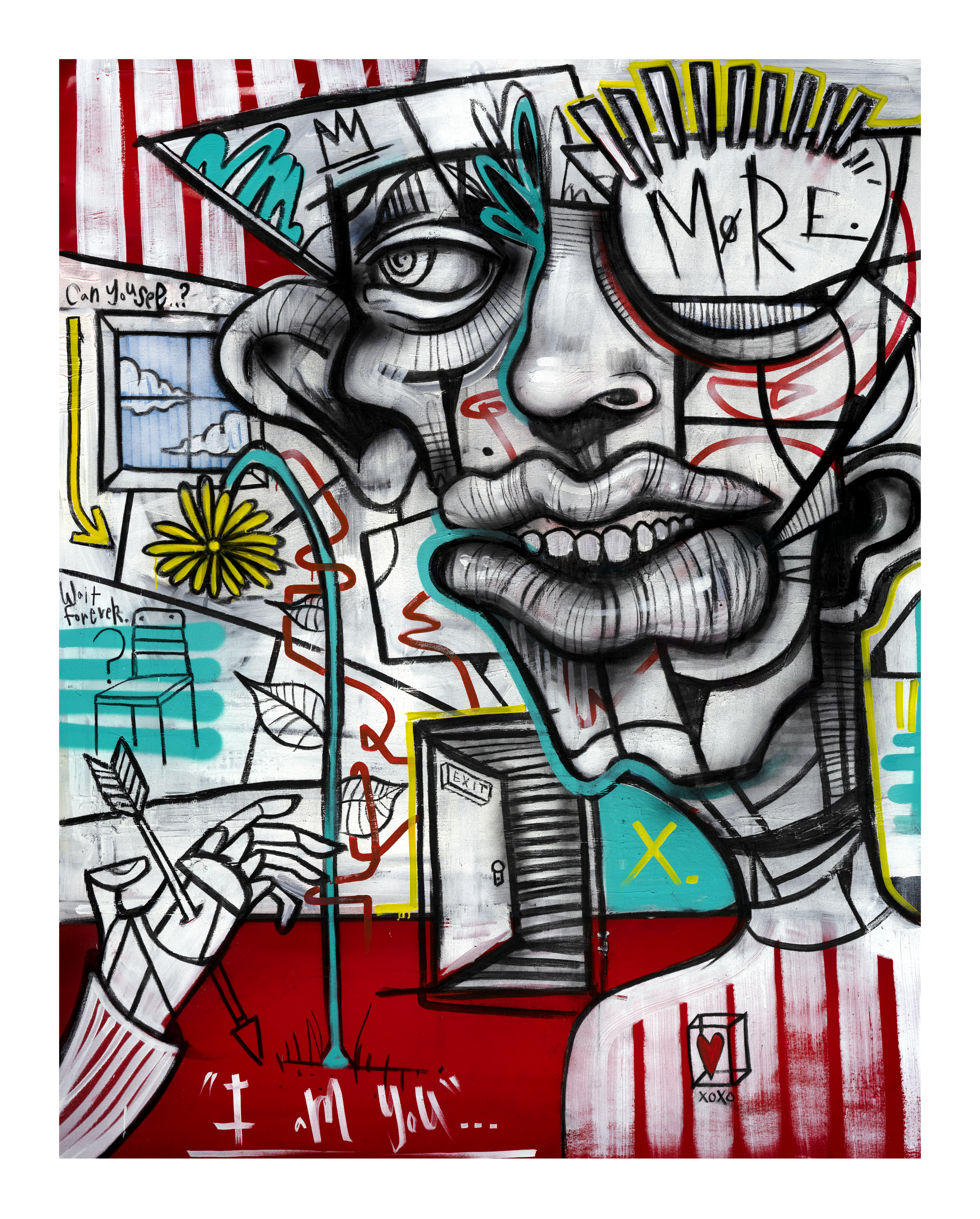 Jack Winthrop Debuts Painting Series, "Wounded Healer," In First Show