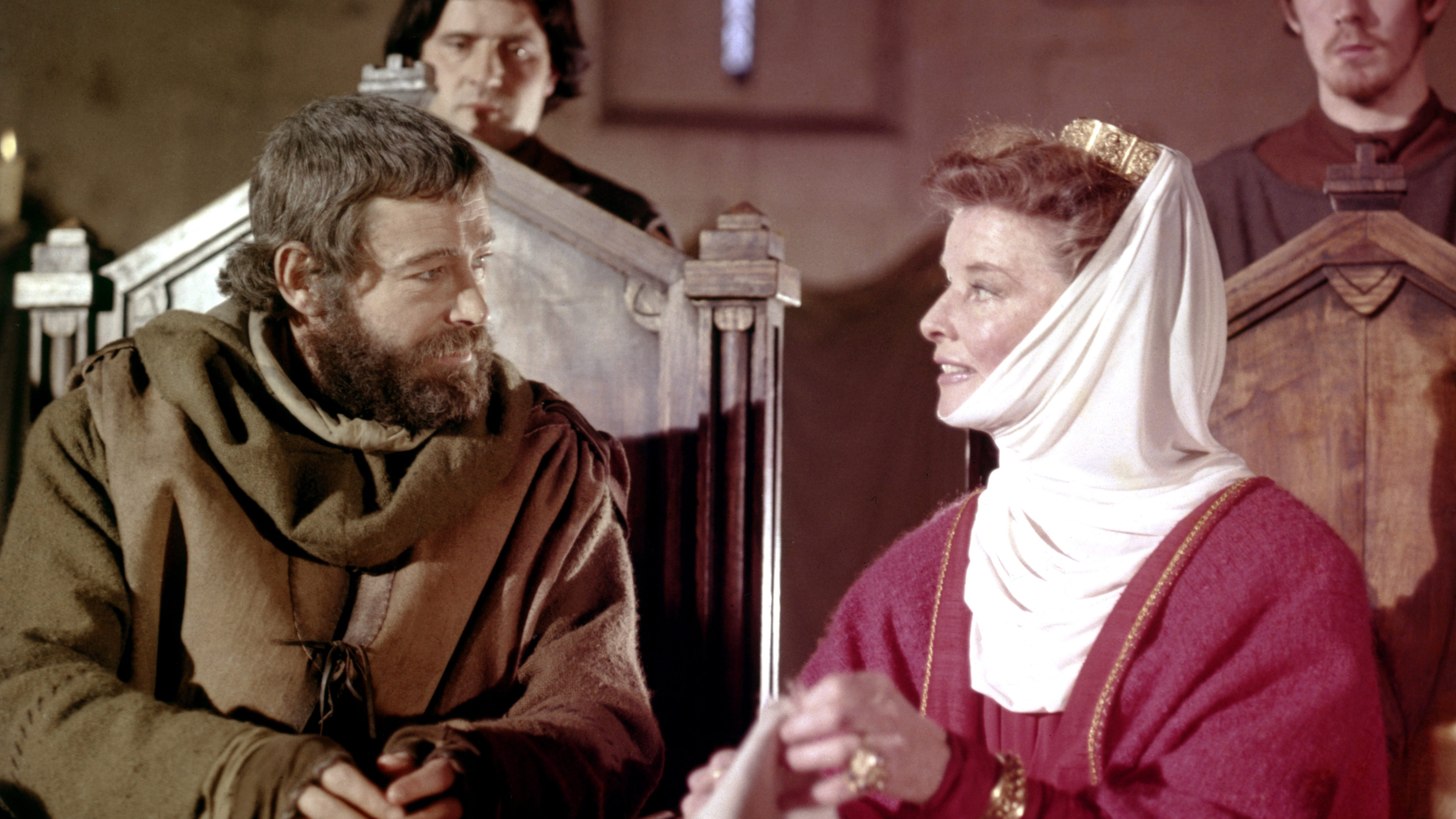 Peter O'Toole and Katharine Hepburn in <i>The Lion in Winter</i>