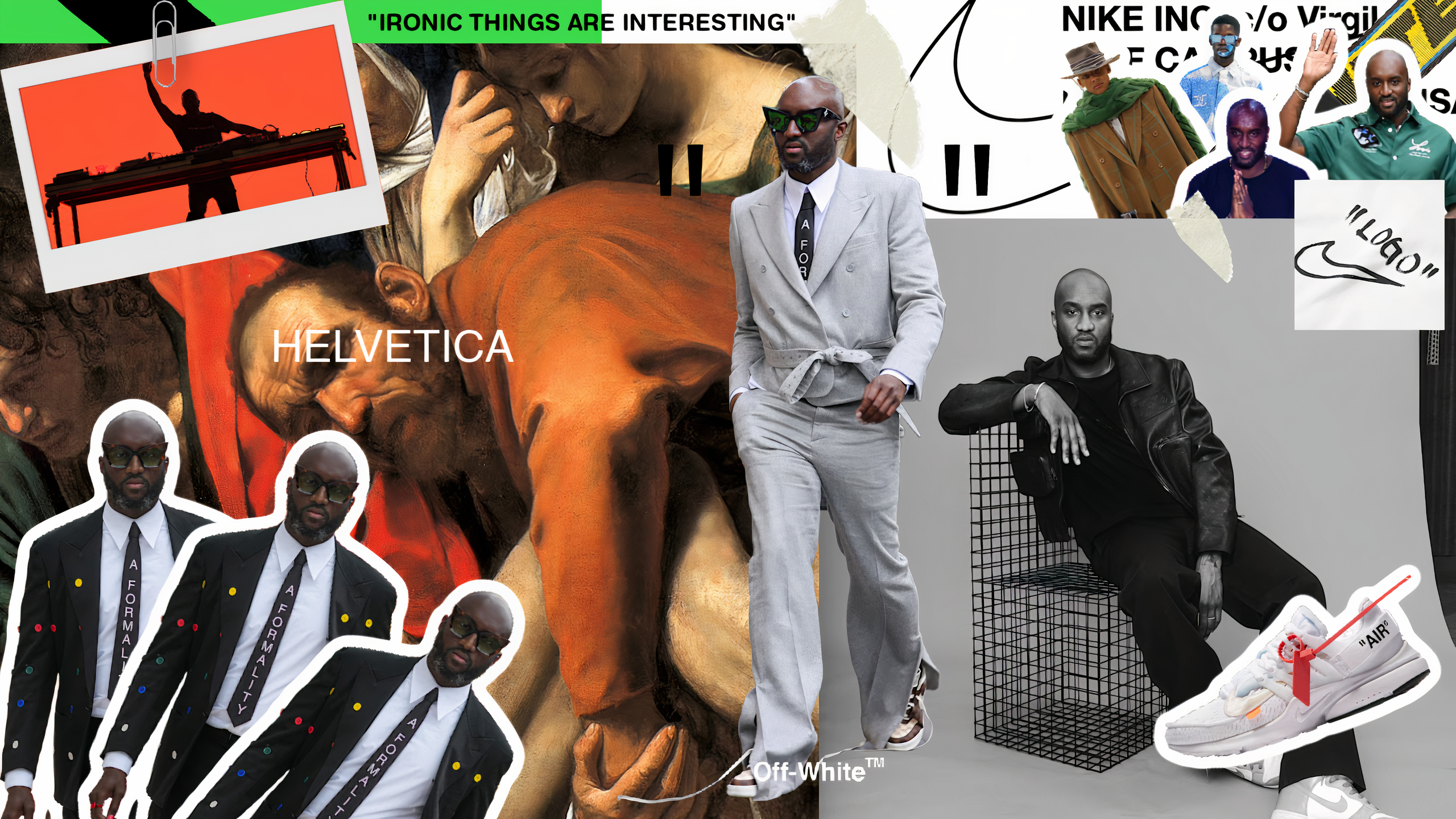 Did you know Virgil Abloh helped design these iconic album covers