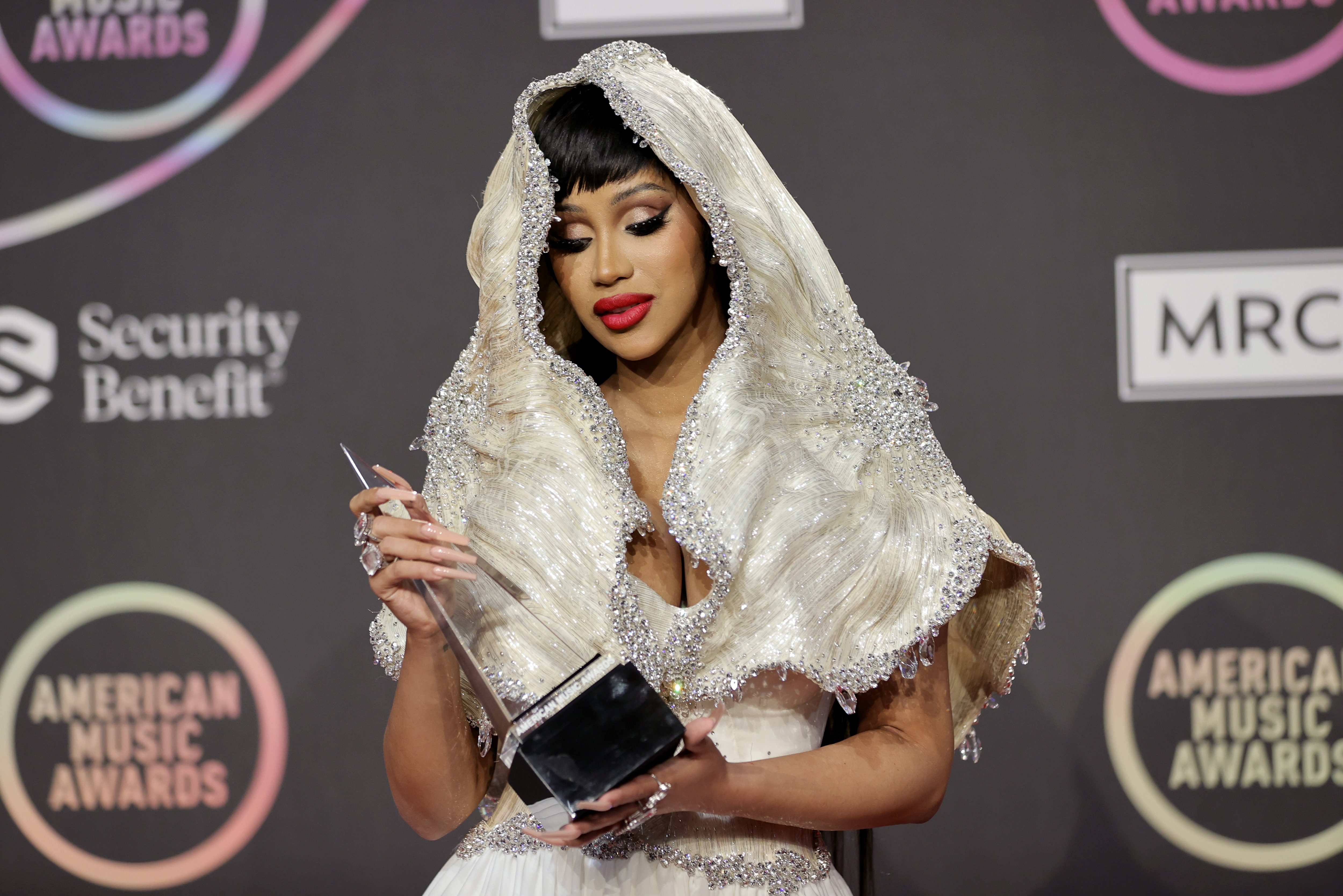 Cardi B. attends the Chanel Womenswear Spring/Summer 2020 show as News  Photo - Getty Images