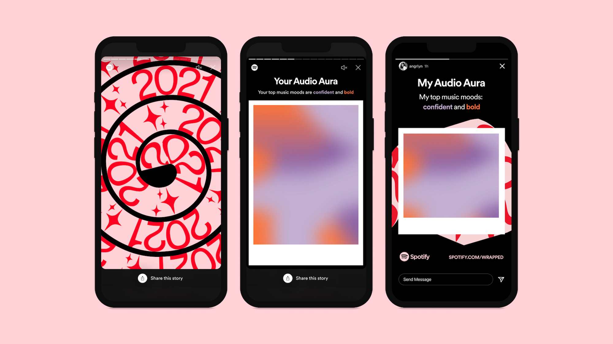 Spotify Wrapped's new Audio Aura