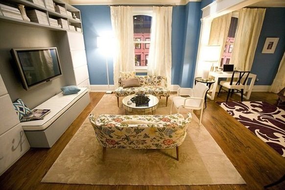 Carrie Bradshaw's living room in Sex and the City: The Movie