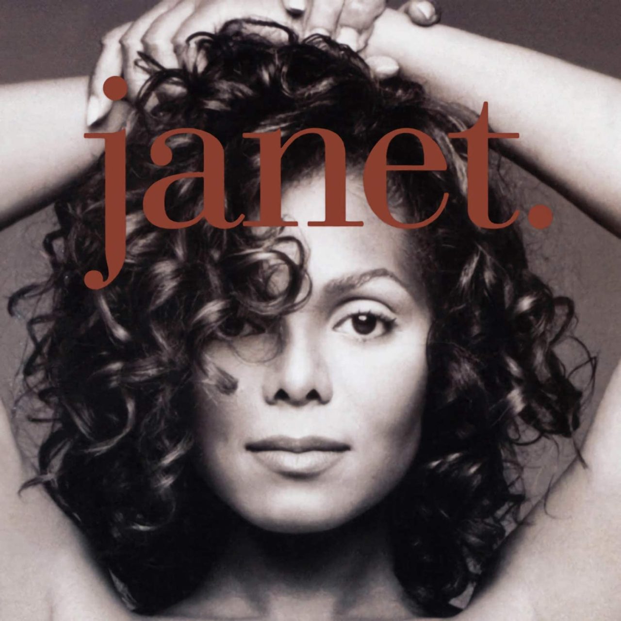 The cover art for Janet Jackson's fifth album, <i>Janet.</i>