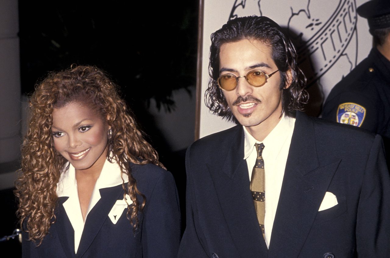 Janet Jackson with René Elizondo Jr. in 1994