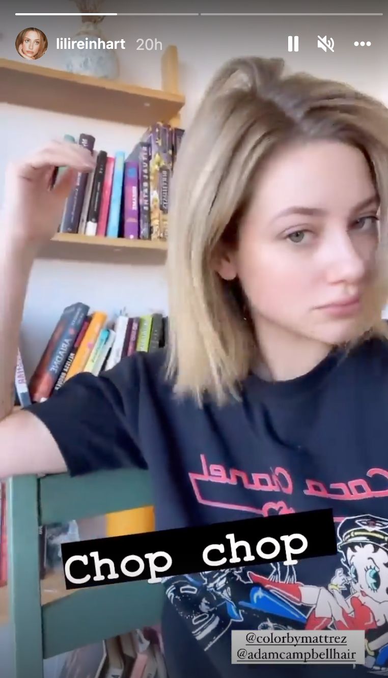 Lili Reinhart Haircut