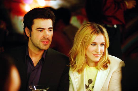 Ron Livingston and Sara Jessica Parker in <i>Sex and the City</i>