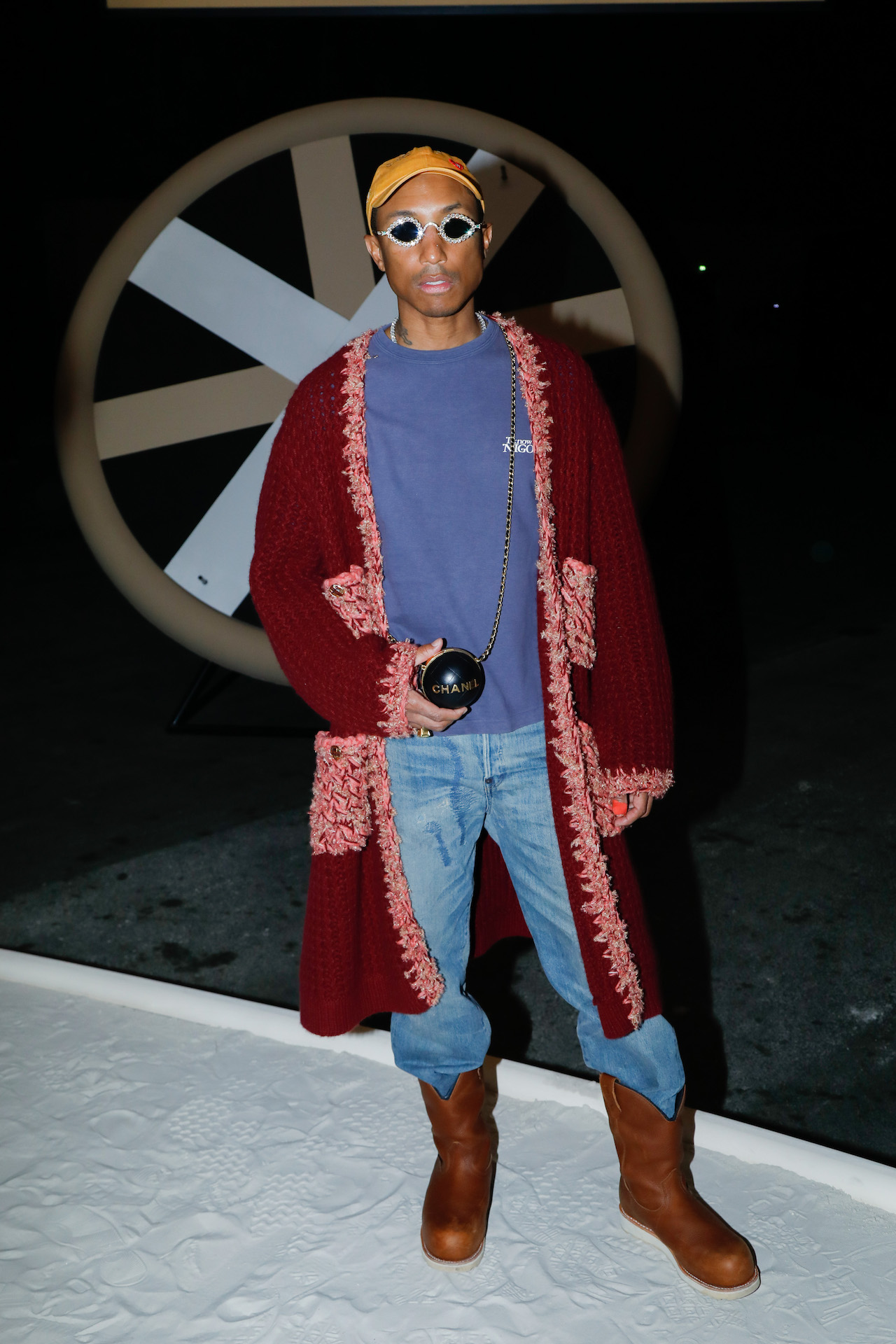 Chanel in Africa: the best dressed fashion show front row Pharrell