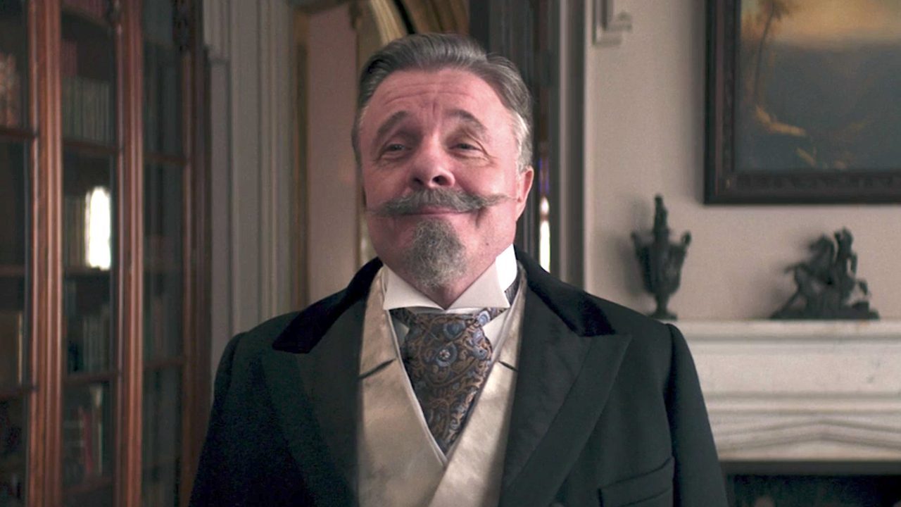 Nathan Lane as Ward McAllister in The Gilded Age