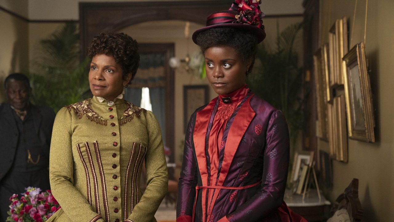 Audra McDonald and Denée Benton in <i>The Gilded Age</i>