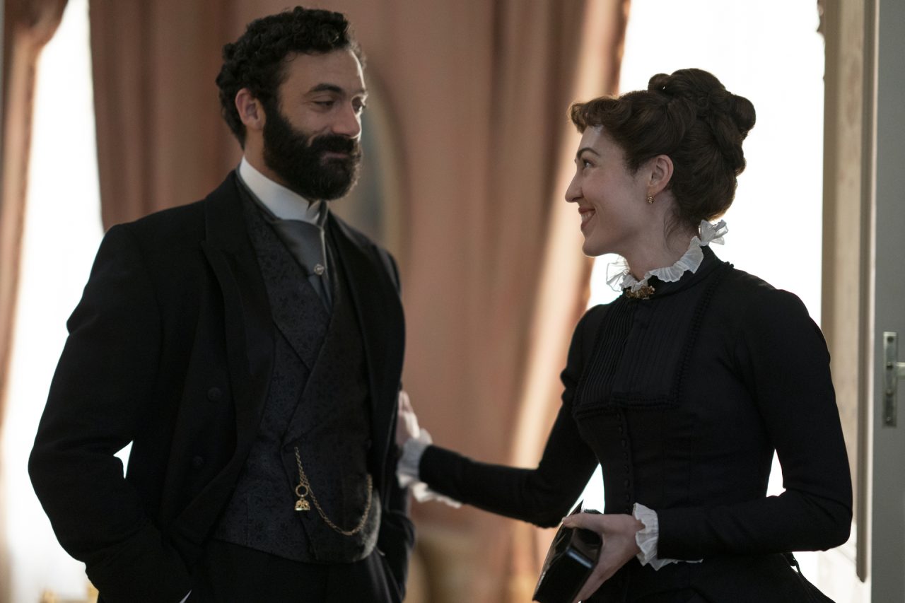 Morgan Spector and Kelley Curran in <i>The Gilded Age</i>