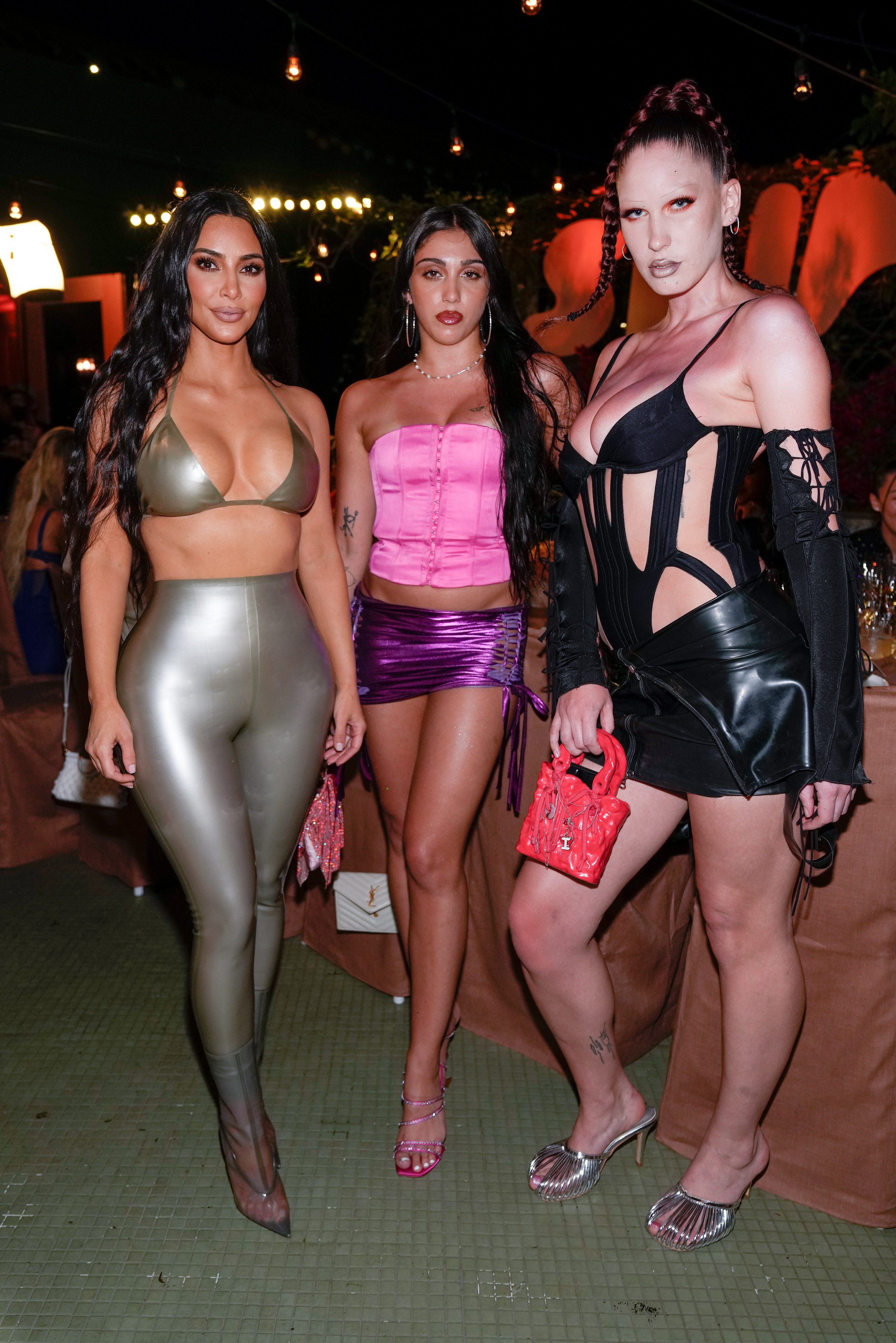 Kim Kardashian Celebrates SKIMS SWIM with Star-Studded Party