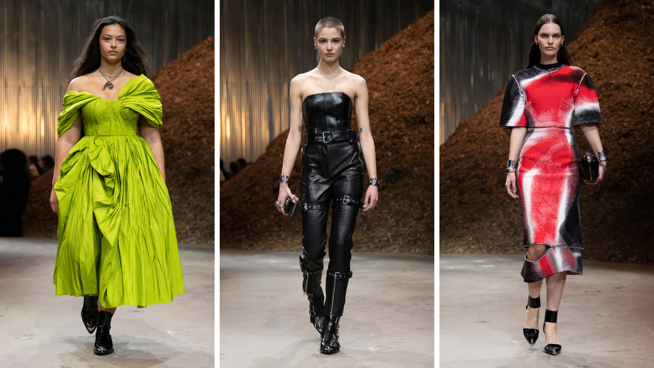 Alexander McQueen Returns To NYC To Unveil Their AW22 Womenswear
