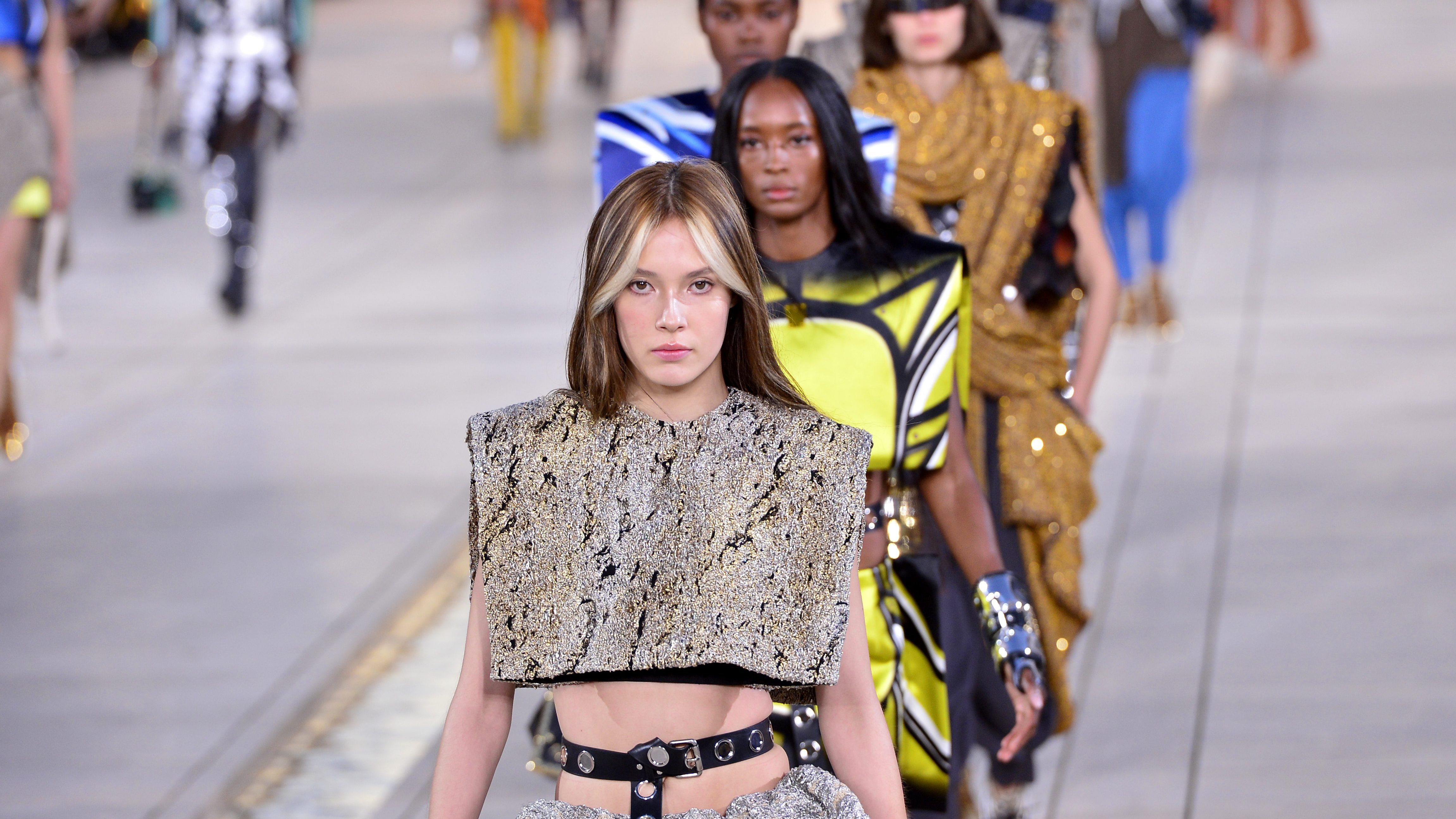 Olympic Gold Medalist Eileen Gu Makes Runway Debut at Louis Vuitton