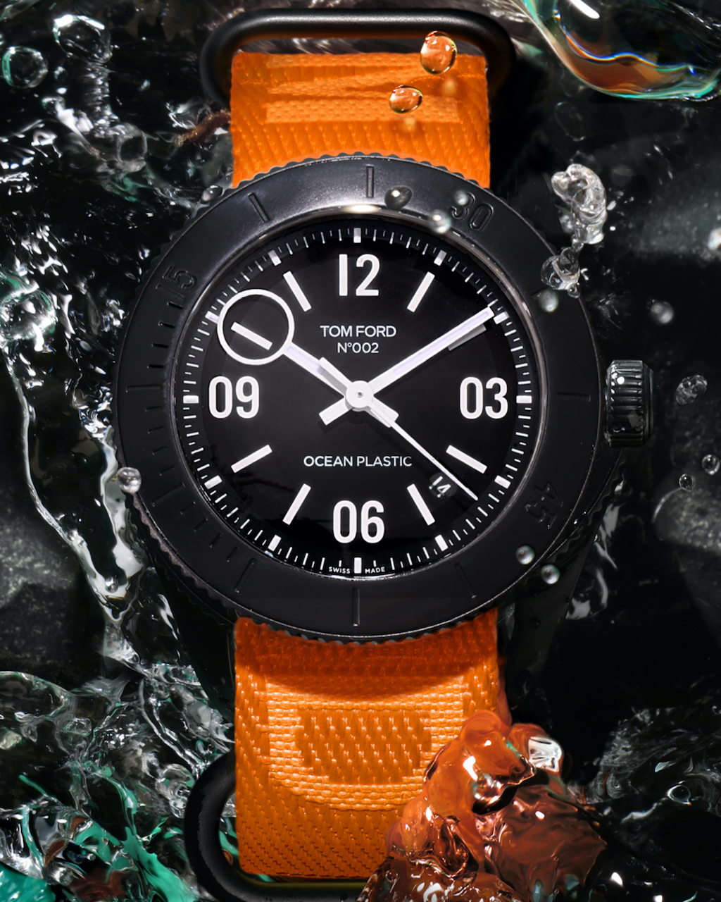 Tom Ford Talks Sustainability and New Ocean Plastic Sport Timepieces