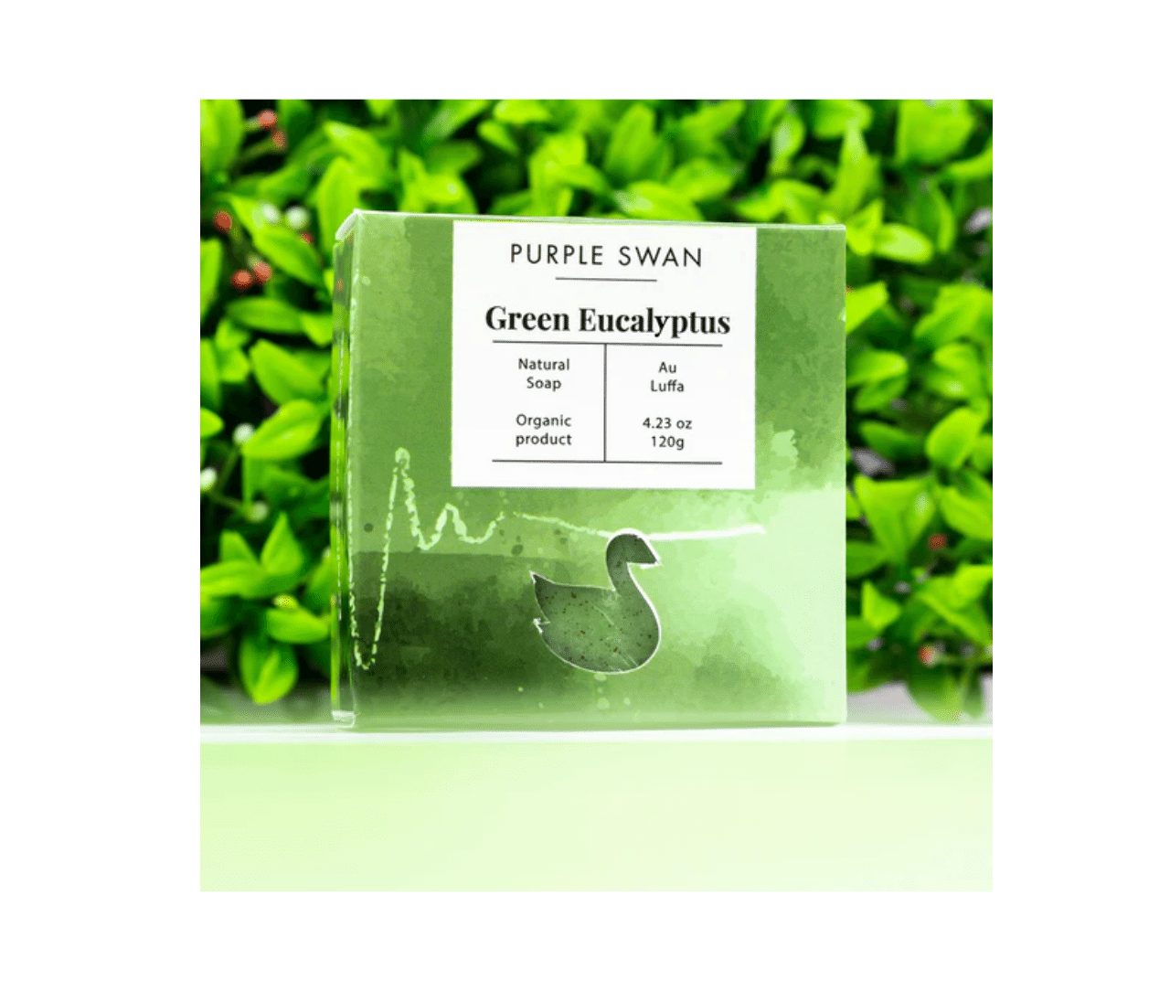 Purple Swan Green Eucalyptus Organic Soap