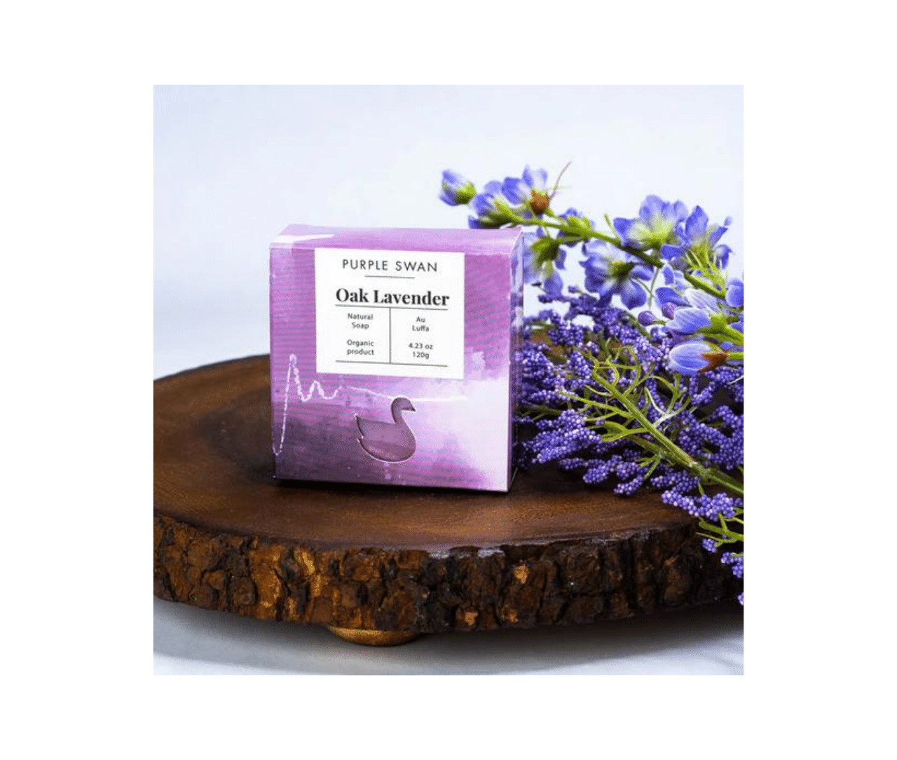 Purple Swan Oak Lavender Organic Soap