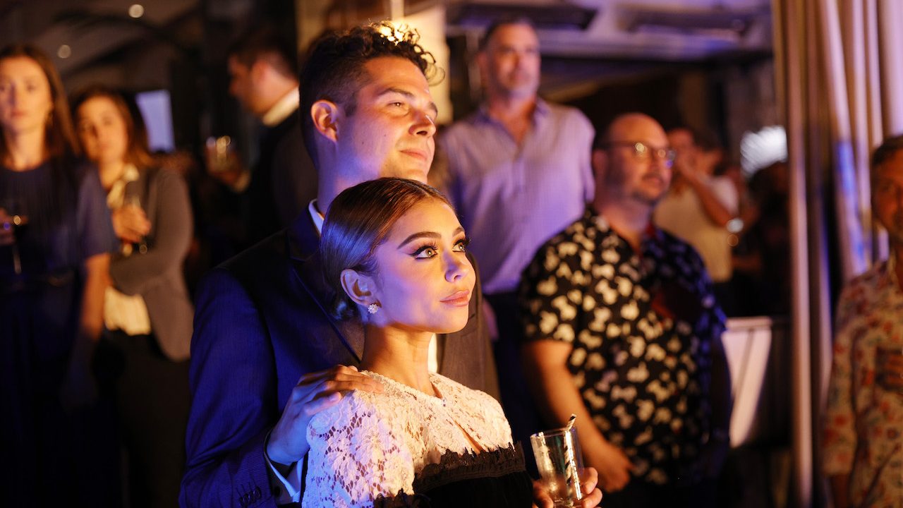 Sarah Hyland Marries Wells Adams at California Vineyard