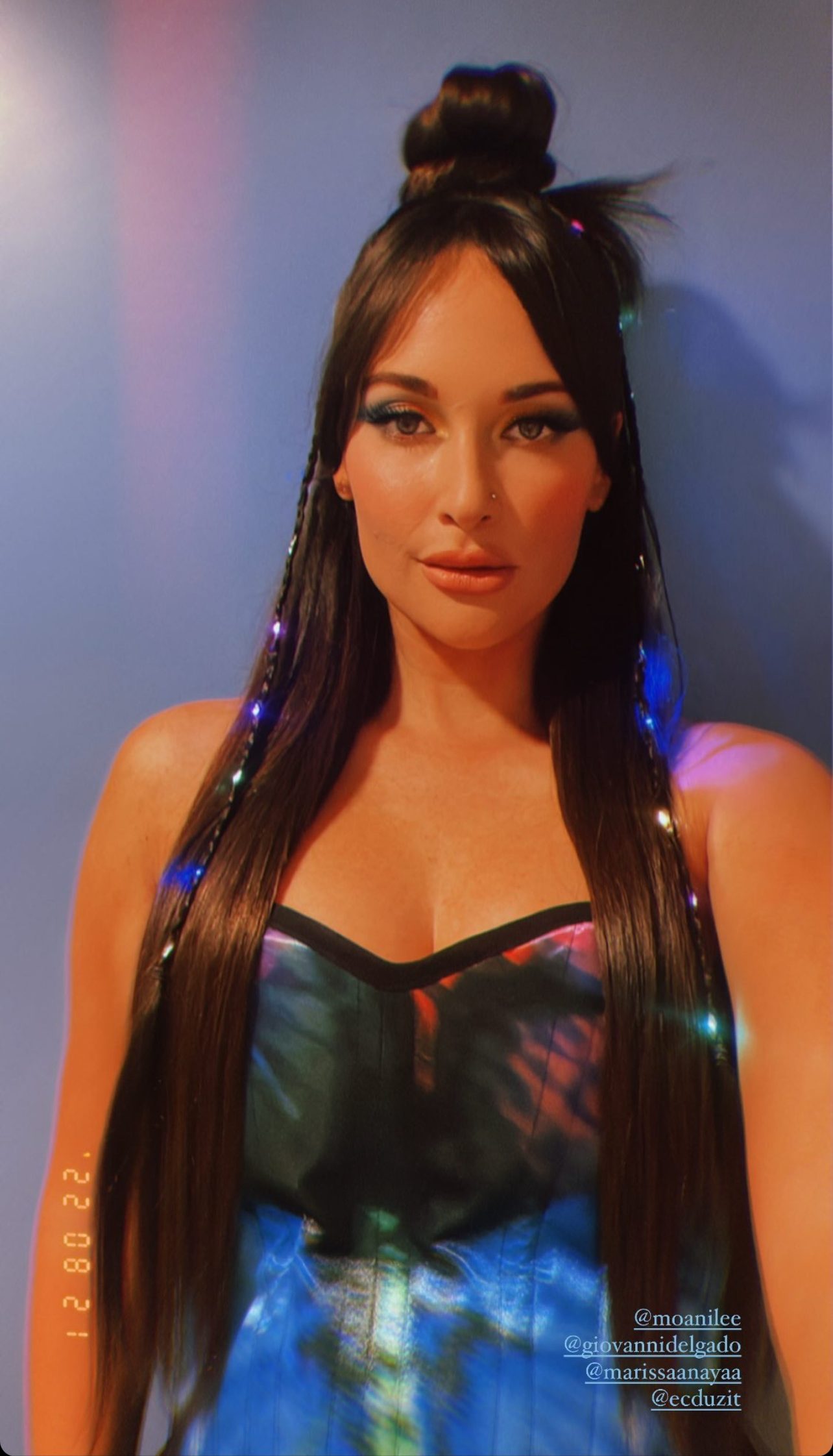 Kacey Musgraves Wears Light Extensions for 34th Birthday