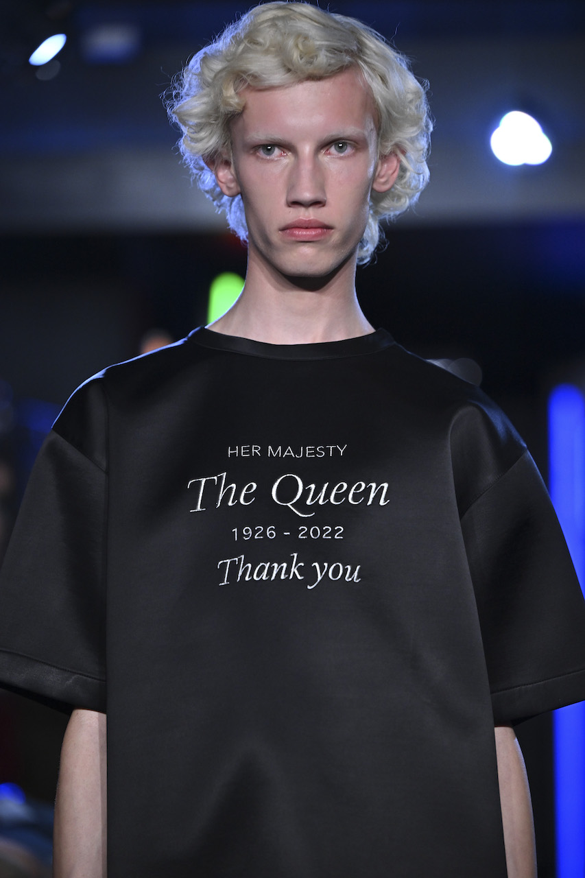 Queen Elizabeth II tributes London Fashion Week