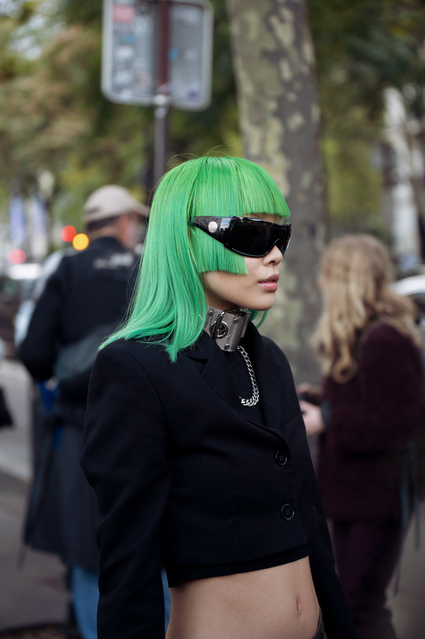 Paris Street Style Brought the Edge This Season with Leather Looks