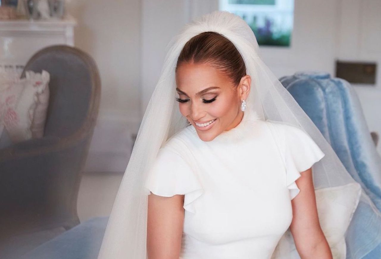 Jennifer Lopez Shows Her Rehearsal Dress from Her Wedding Weekend