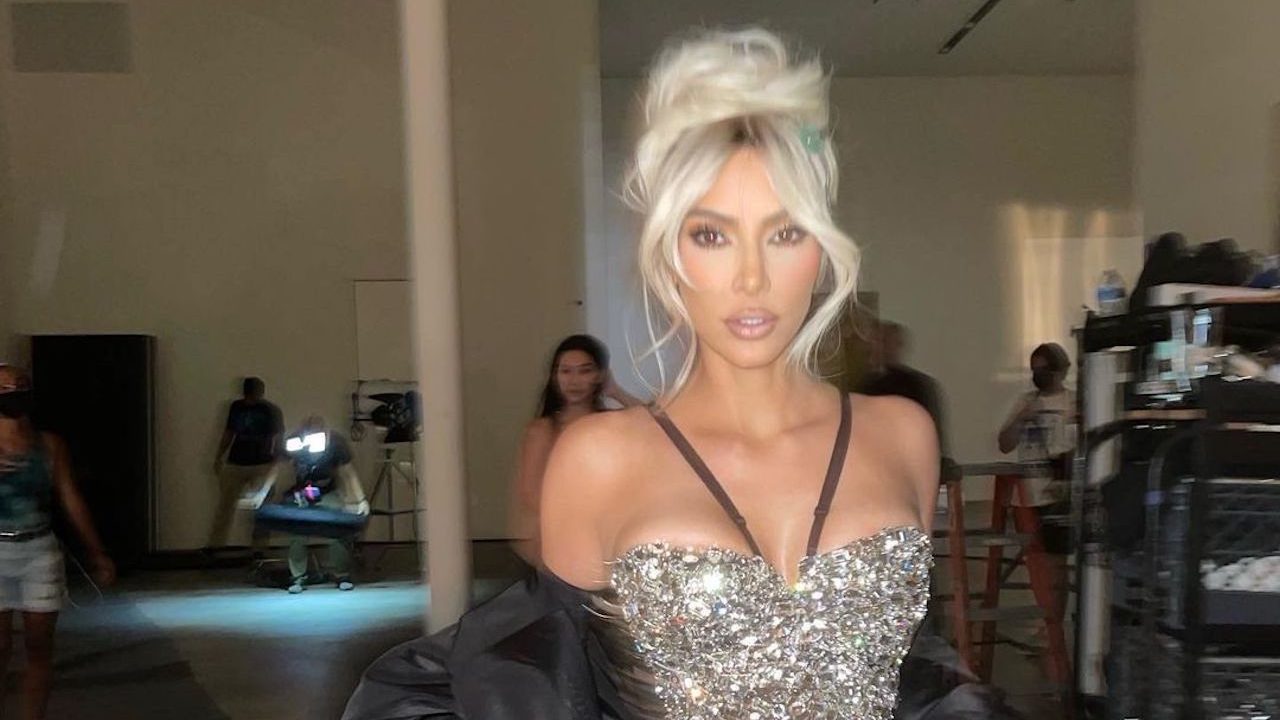 Dolce & Gabbana X Kim Kardashian Neutral Sicily Small Leather Top