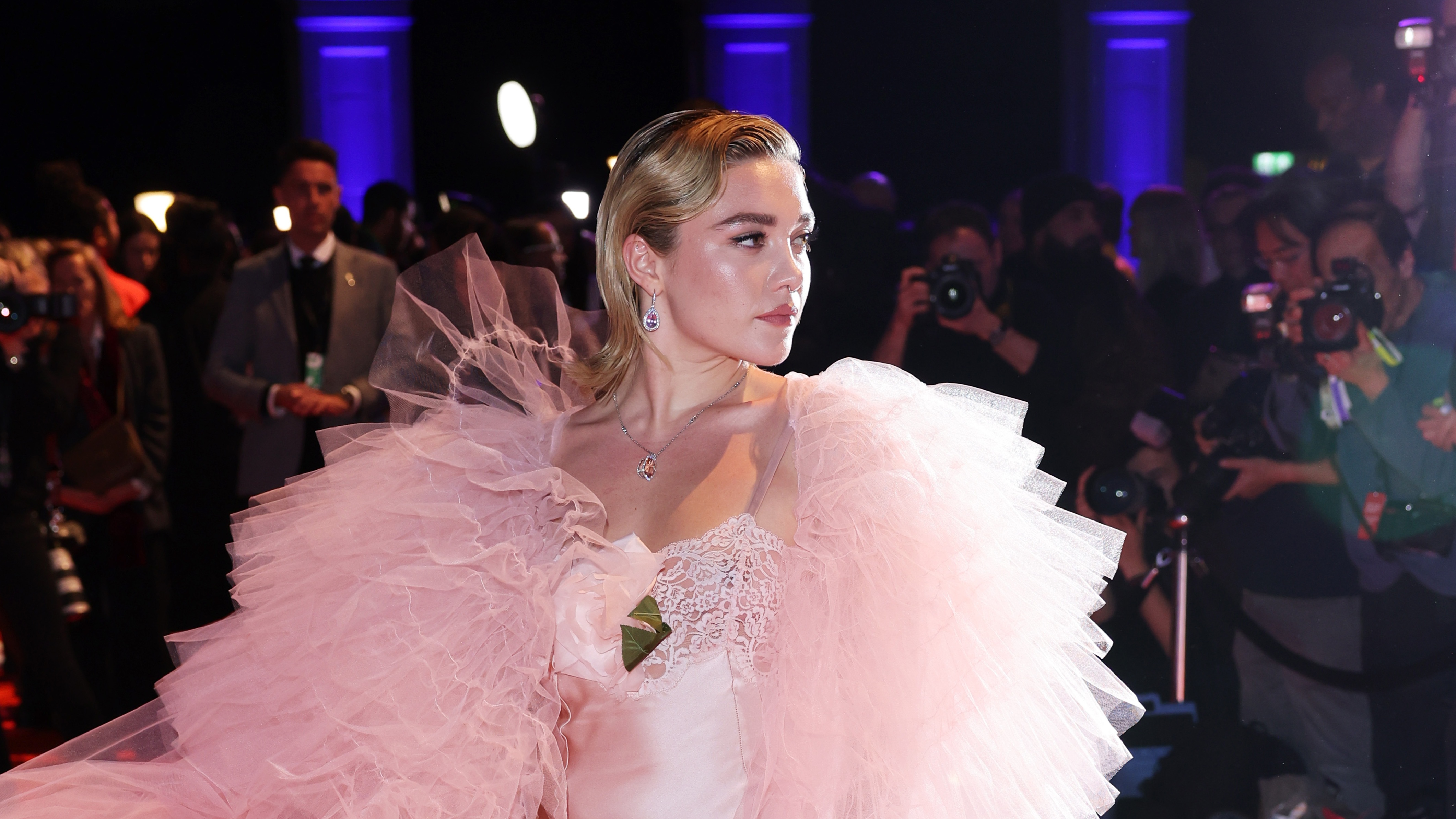 Florence Pugh Wears Rodarte at the British Independent Film Awards