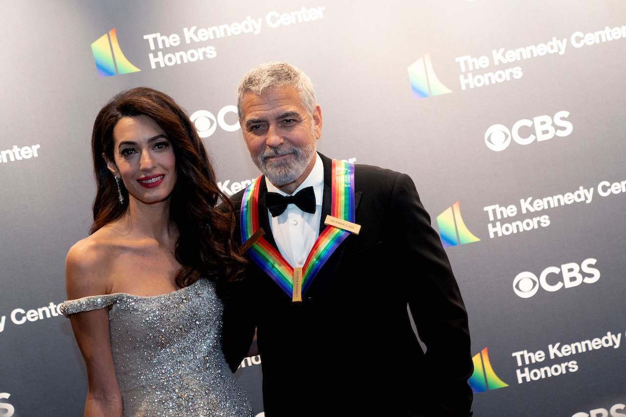 Amal and George Clooney Attend the 2022 Kennedy Center Honors