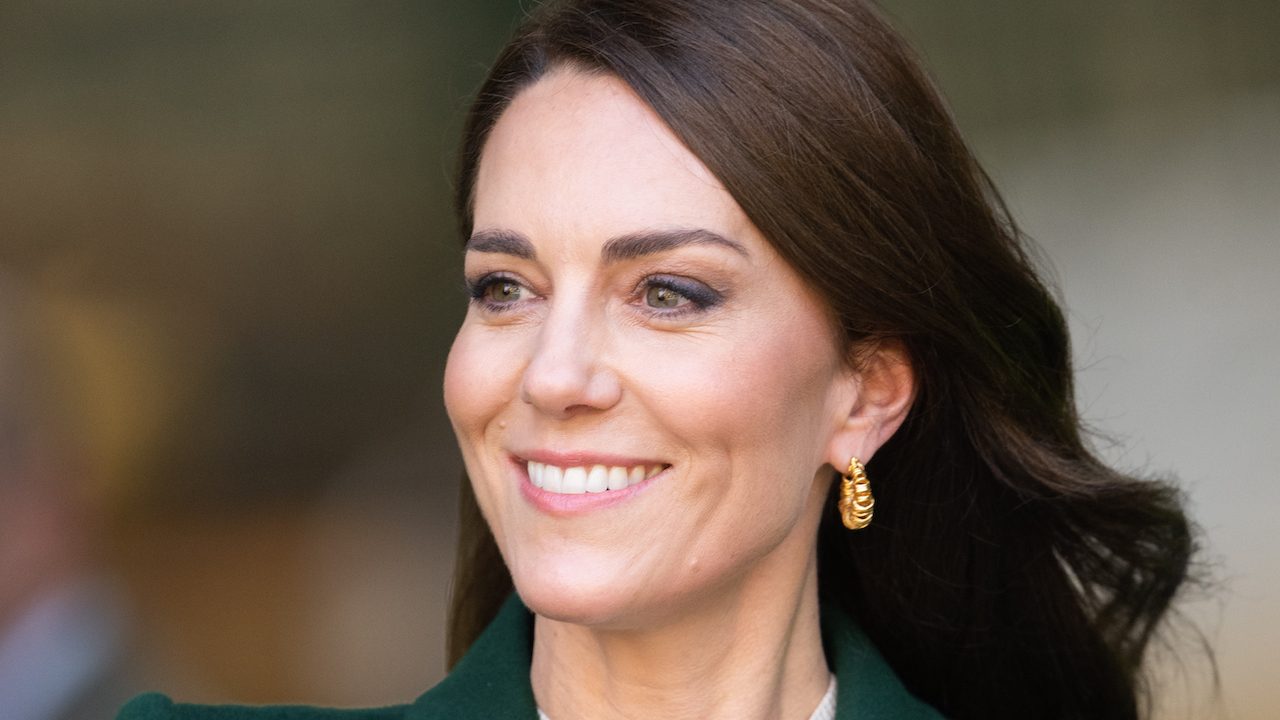 Kate Middleton Wears Alexander McQueen Red Suit