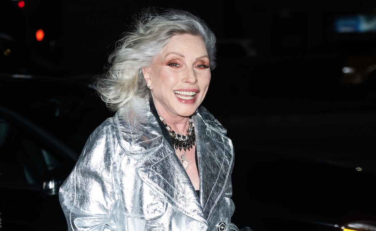 Debbie Harry Shines in Silver at Marc Jacobs Runway Show