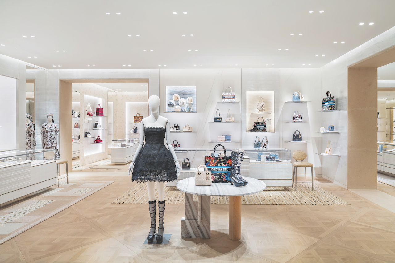 Dior Recently Reopened Store in South Coast Plaza in Costa Mesa