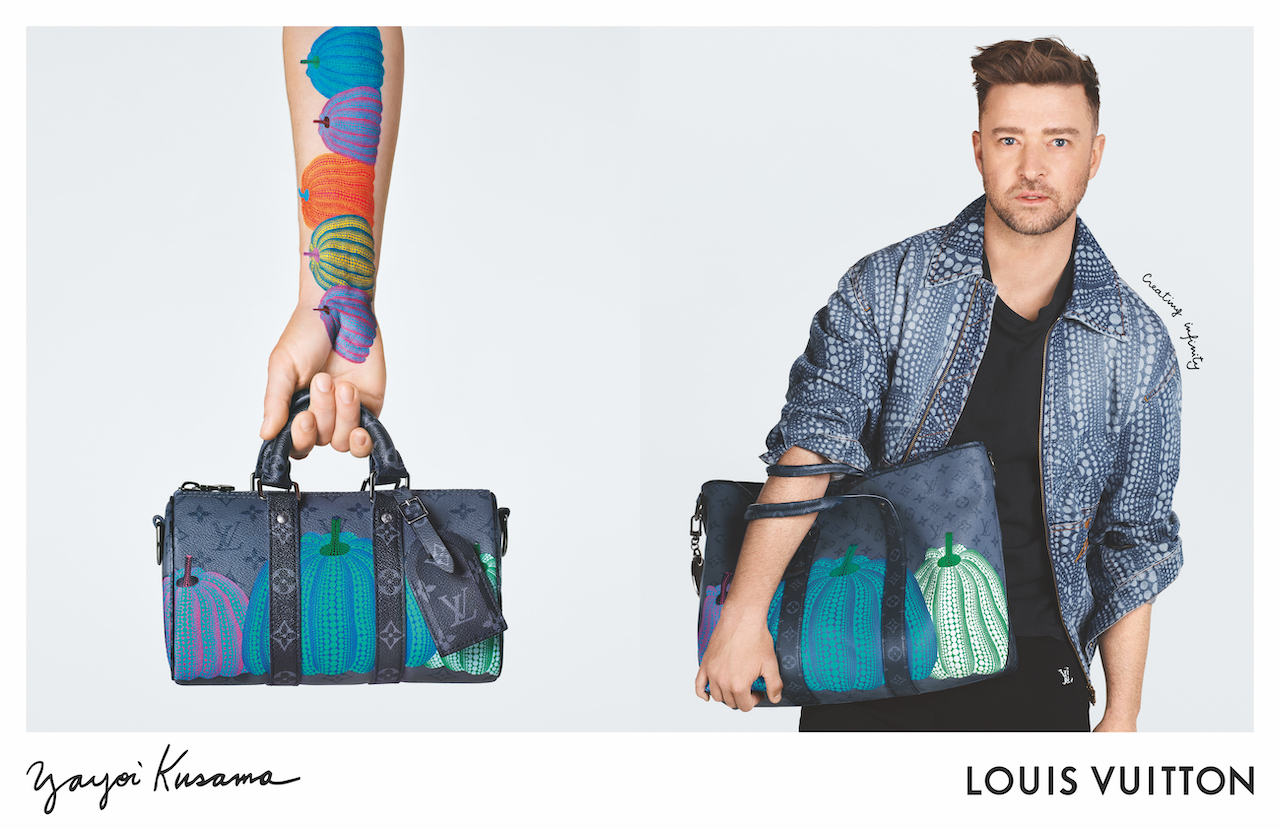 Justin Timberlake Stars in Louis Vuitton x Yayoi Kusama Campaign