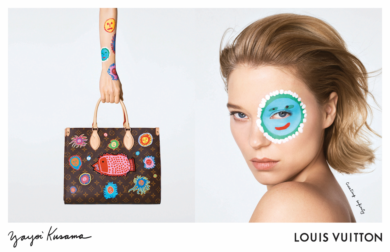 Louis Vuitton x Yayoi Kusama Drop 2 With Lea Seydoux, Justin