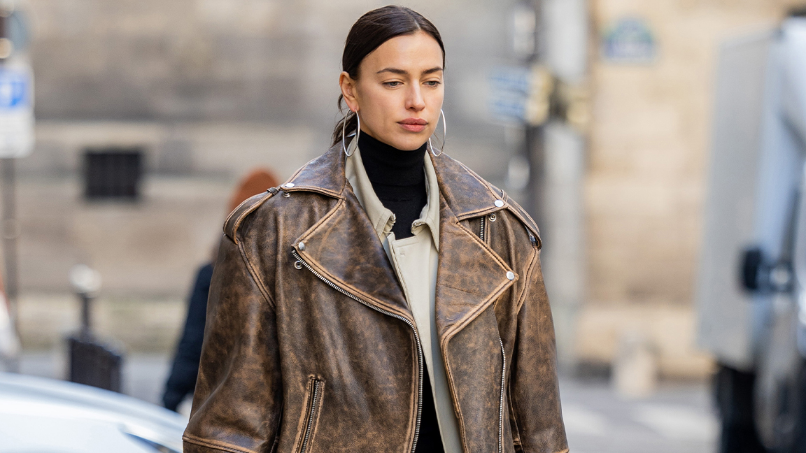 Style Notes: Irina Shayk's lesson in trans-seasonal dressing with two  stylish coats