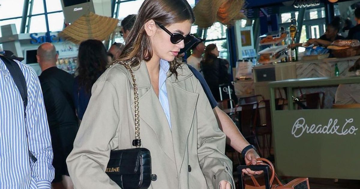 The Secret to Kaia Gerber's Off-Duty Style Is This $600 Coat