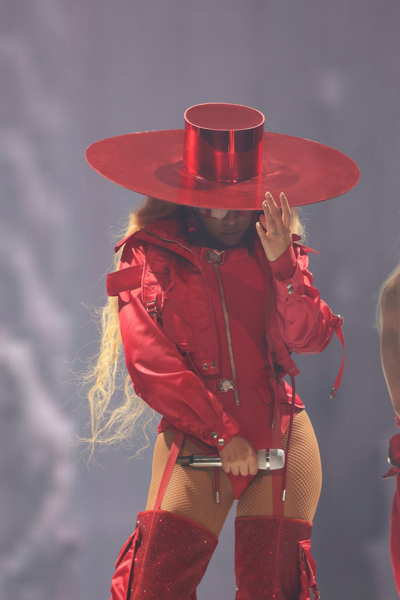 Beyoncé Shines in Red Telfar Bodysuit at 'Renaissance World Tour