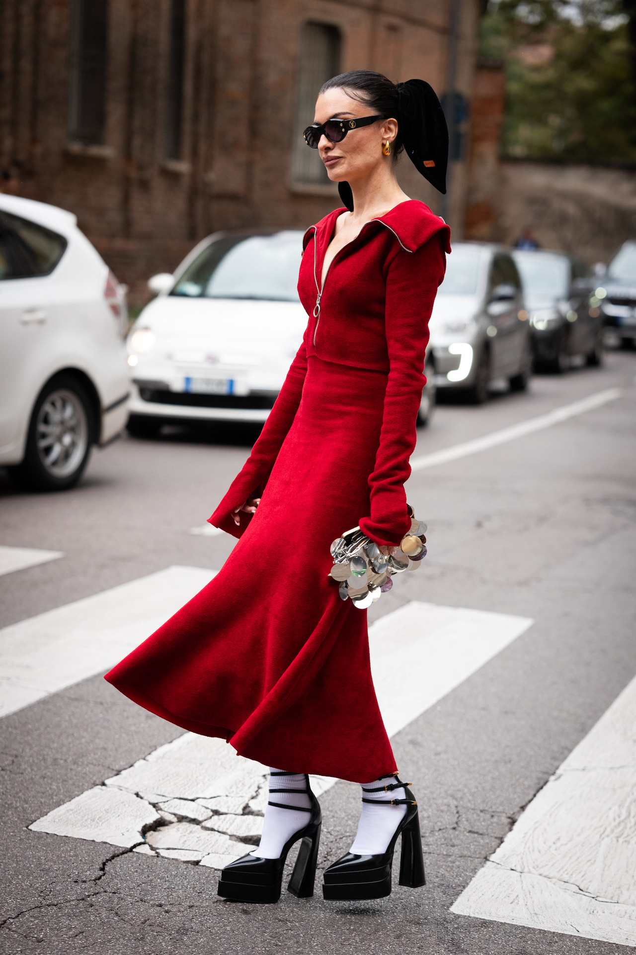 Pop Of Red Pop Of Red Pre Spring Outfit  Latest fall fashion trends,  Latest fall fashions, Womens fashion