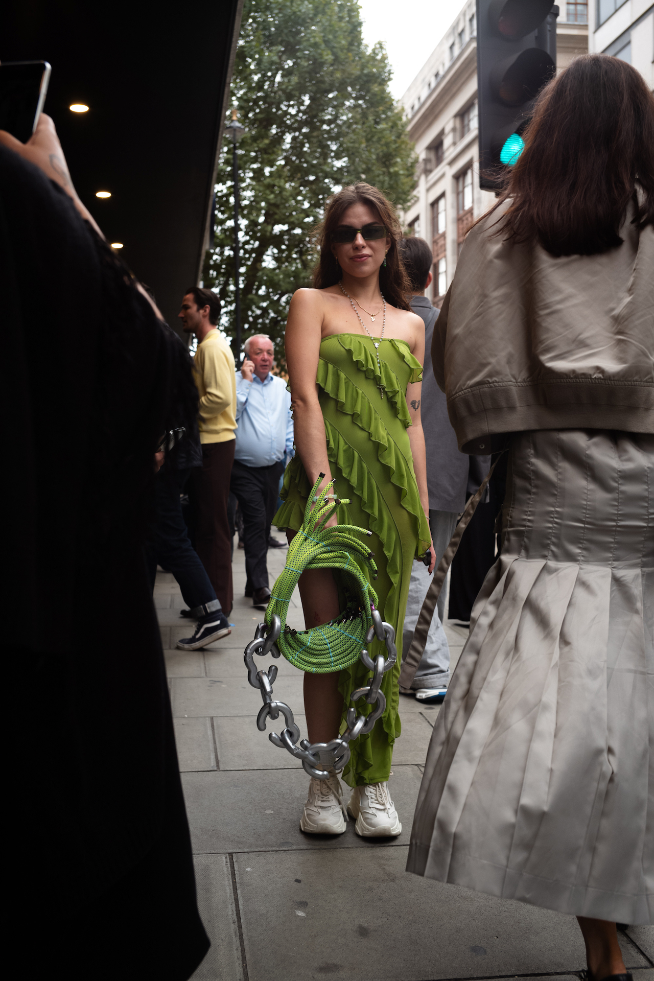 Football, jellyfish and silver sparkles: The SS24 street style trends from  London