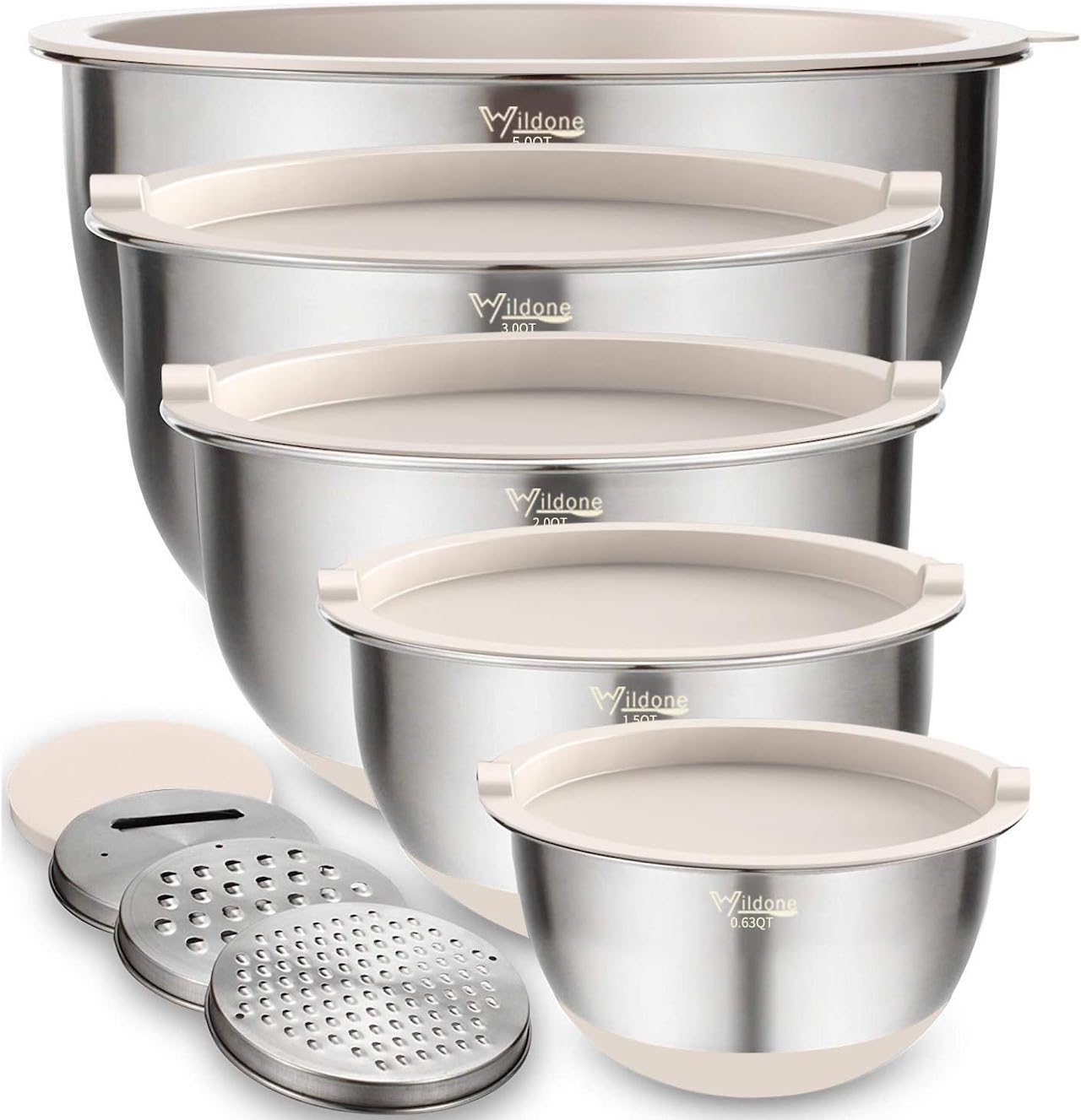 CAROTE 11pcs Pots and Pans Set with Detachable Handles Only $59.89