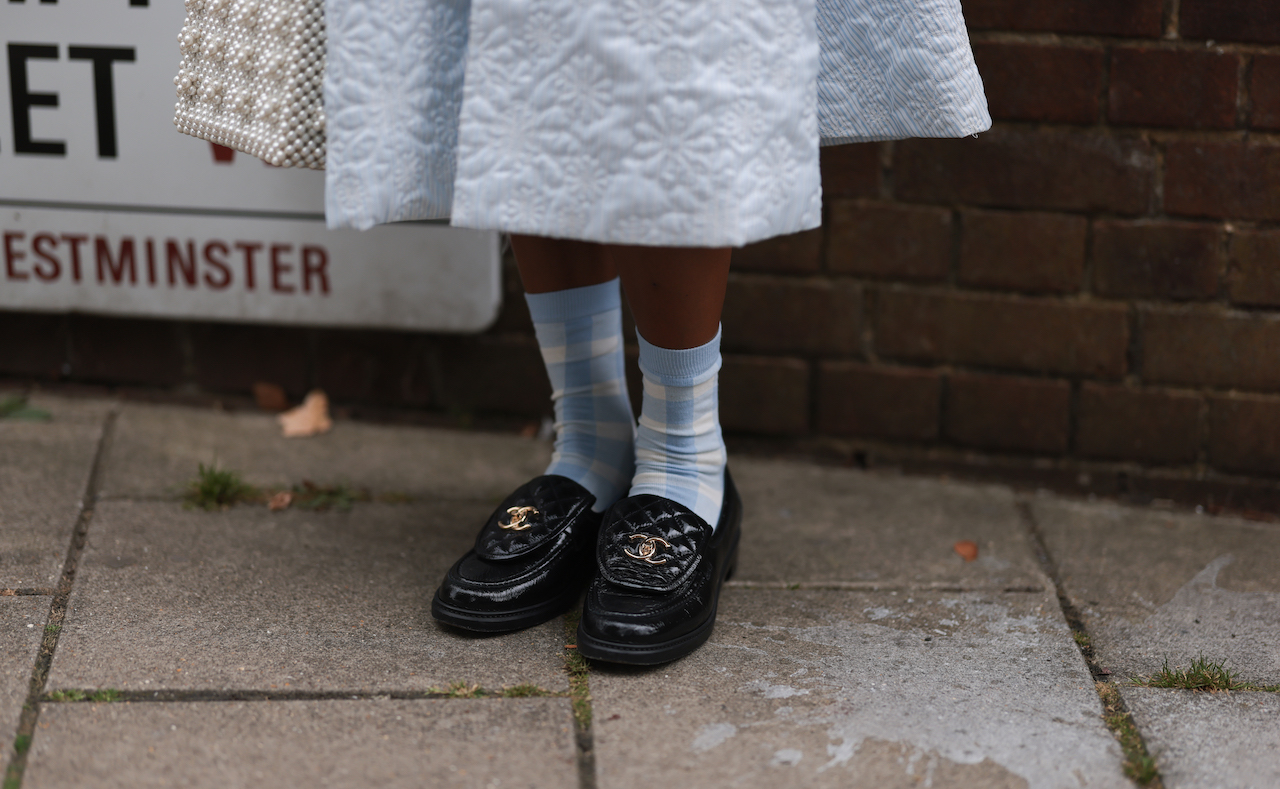 9 Grandma Trends That Are Basically Mainstream at This Point | How to wear,  Loafers with socks, Socks and loafers
